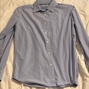 Men's Blue Dress Shirt uniqlo